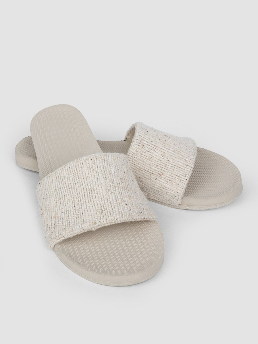 Women Indosole Flip Flops | Recycled Cotton Flip Flops Sand