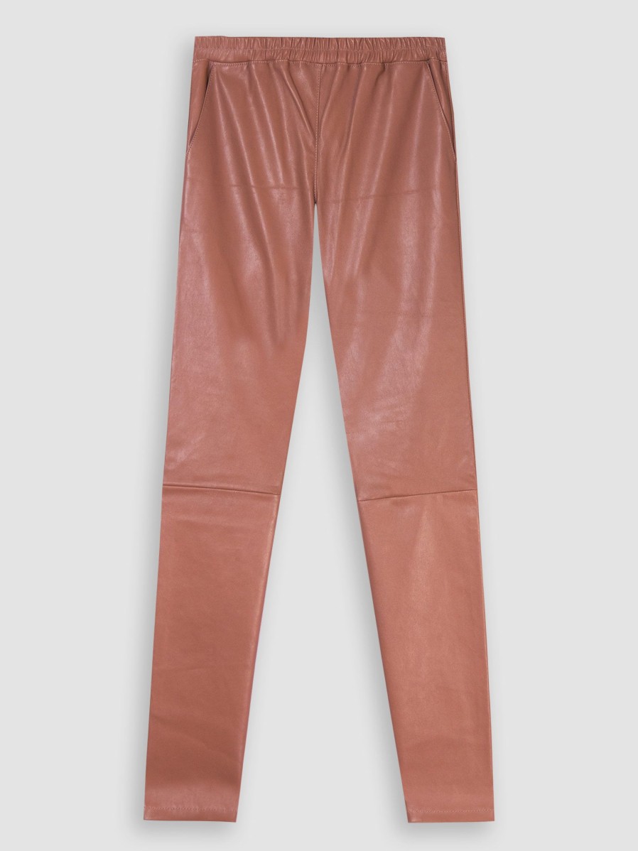 Women Ruby Tuesday Pants And Jumpsuits | Neve, Leather Trousers Mauve