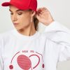 Women Baum und Pferdgarten Hats And Beanies | Lana, Organic Cotton Logo Cap Red