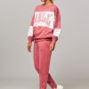 Women Ball Original Pants And Jumpsuits | G. Jack, Organic Cotton Sweat Pants Pink