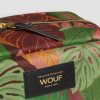 Women Wouf Bags | Mia, Make-Up Bag Xl With Print Green