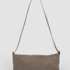 Women Ellen Truijen Bags | Maaki S, Suede Crossbody Bag Browngrey