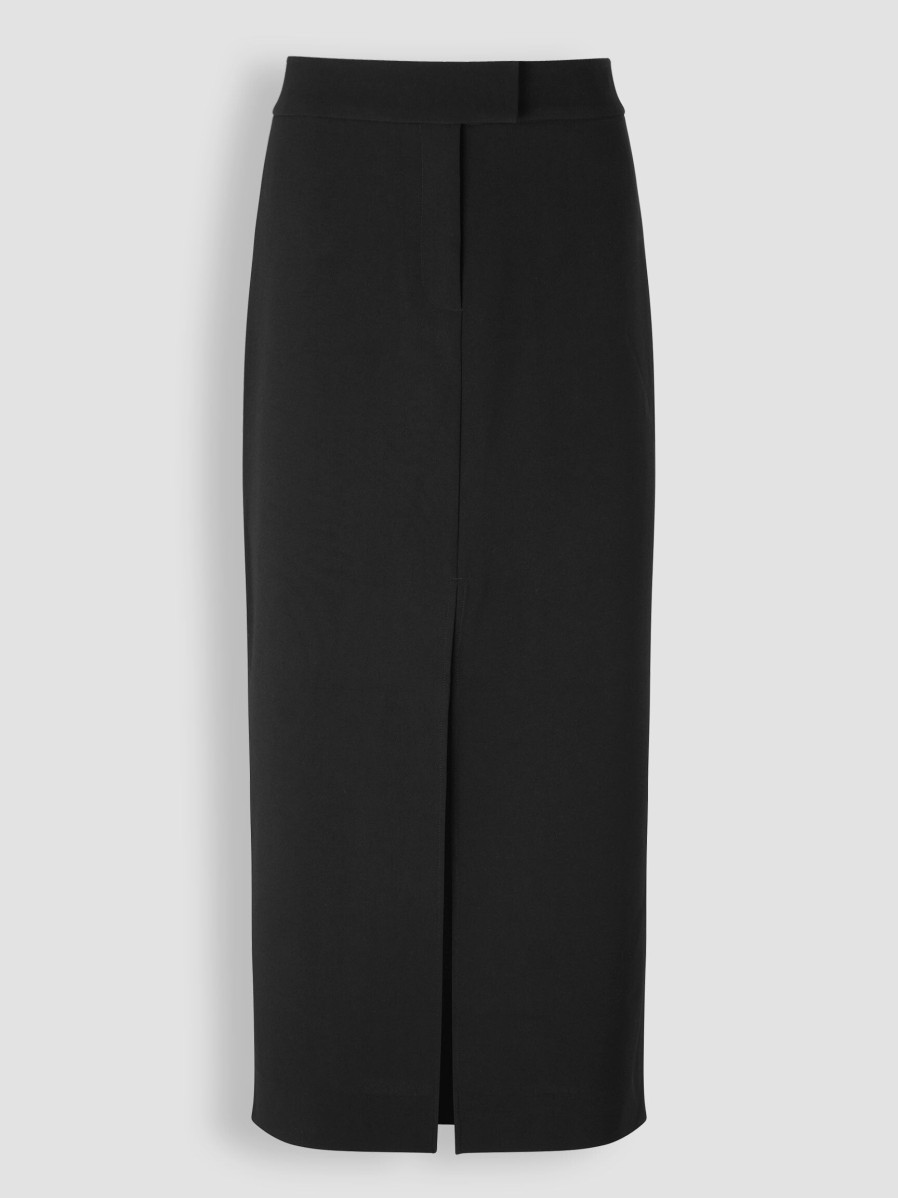 Women Second Female Skirts | Fique, Woven Skirt Black