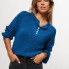 Women Frnch Sweaters And Cardigans | Kymberly, Alpaca Mix Jumper Blue