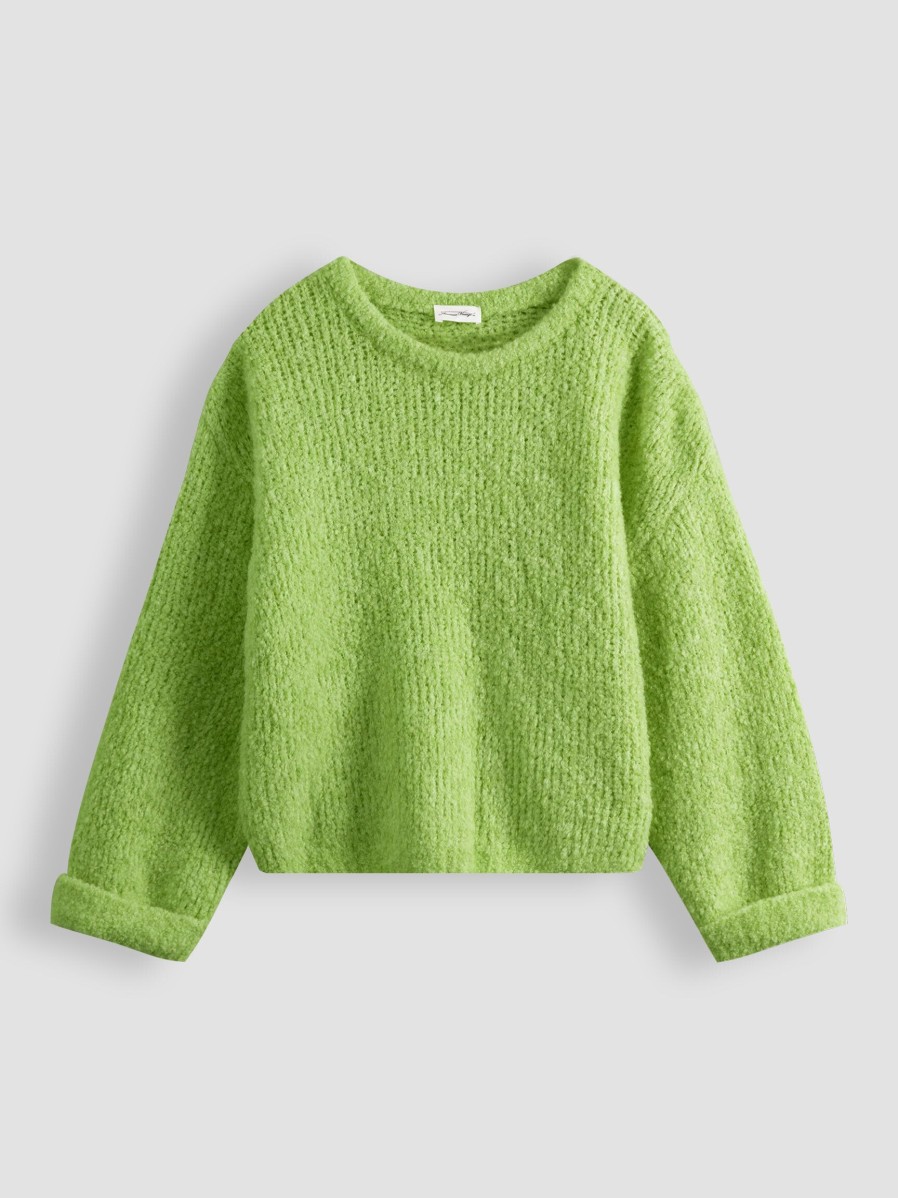 Women American Vintage Sweaters And Cardigans | Zolly, Wool Mix Jumper Green