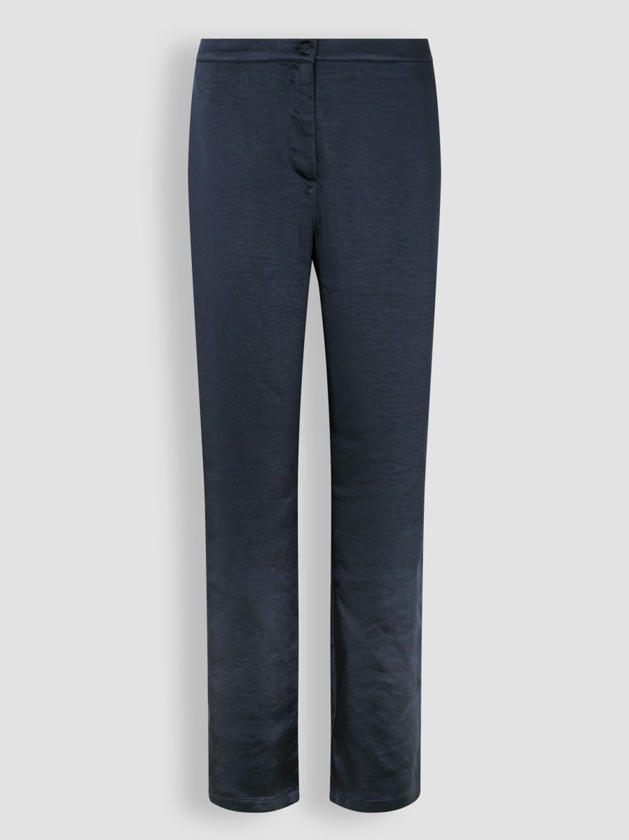 Women Modstrom Pants And Jumpsuits | Funi, Woven Trousers Dark Blue