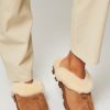 Women Ugg Ballet Flats And Loafers | Coquette, Suede Slippers Cognac