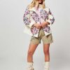 Women Lollys Laundry Outerwear | Vera, Cotton Patchwork Jacket Ecru