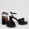 Women Anonymous Copenhagen Sandals | Aliza, Leather Sandals Black