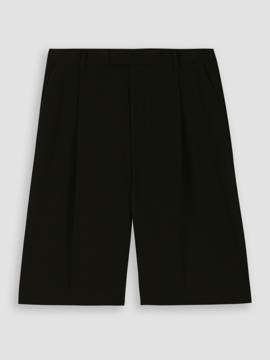 Women Mads Norgaard Pants And Jumpsuits | Belinda, Viscose Mix Short Black