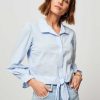 Women Xirena Tops And Blouses | Elsie, Cotton Blouse Light Blue