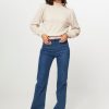 Women Sessun Sweaters And Cardigans | Dolna, Wool Mix Melange Jumper Sand