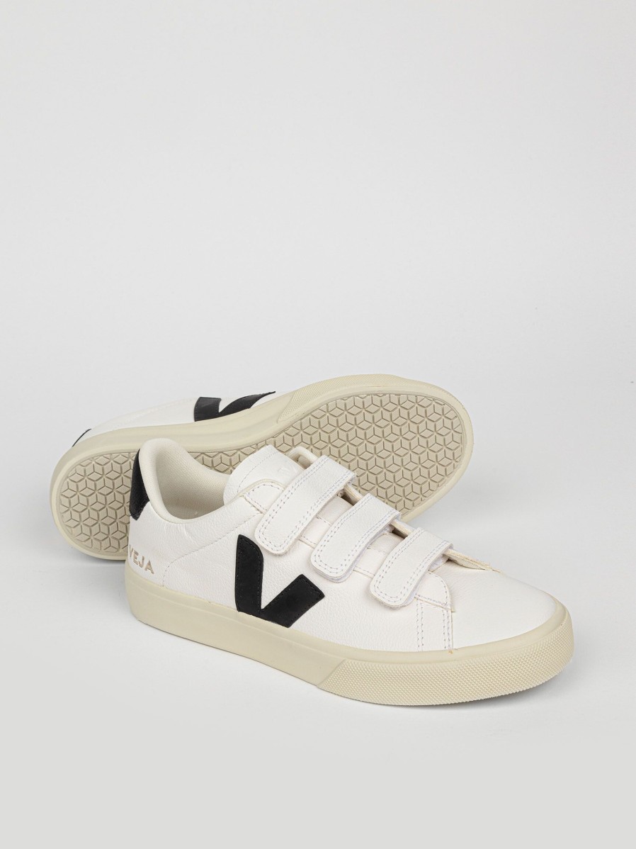 Women Veja Sneakers | Recife, Ecological Leather Sneakers Off White