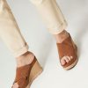 Women Ugg Sandals | Abbot, Suede Wedges Brown