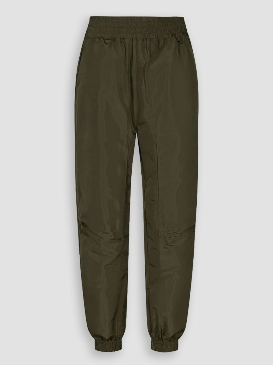 Women Co'Couture Pants And Jumpsuits | Trice, Woven Tech Trousers Khaki