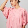 Women Bellerose Tops And Blouses | Ink, Cotton Blouse Pink