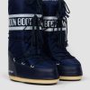 Women Moon Boot Boots | High Padded Nylon Snowboots Dark Blue