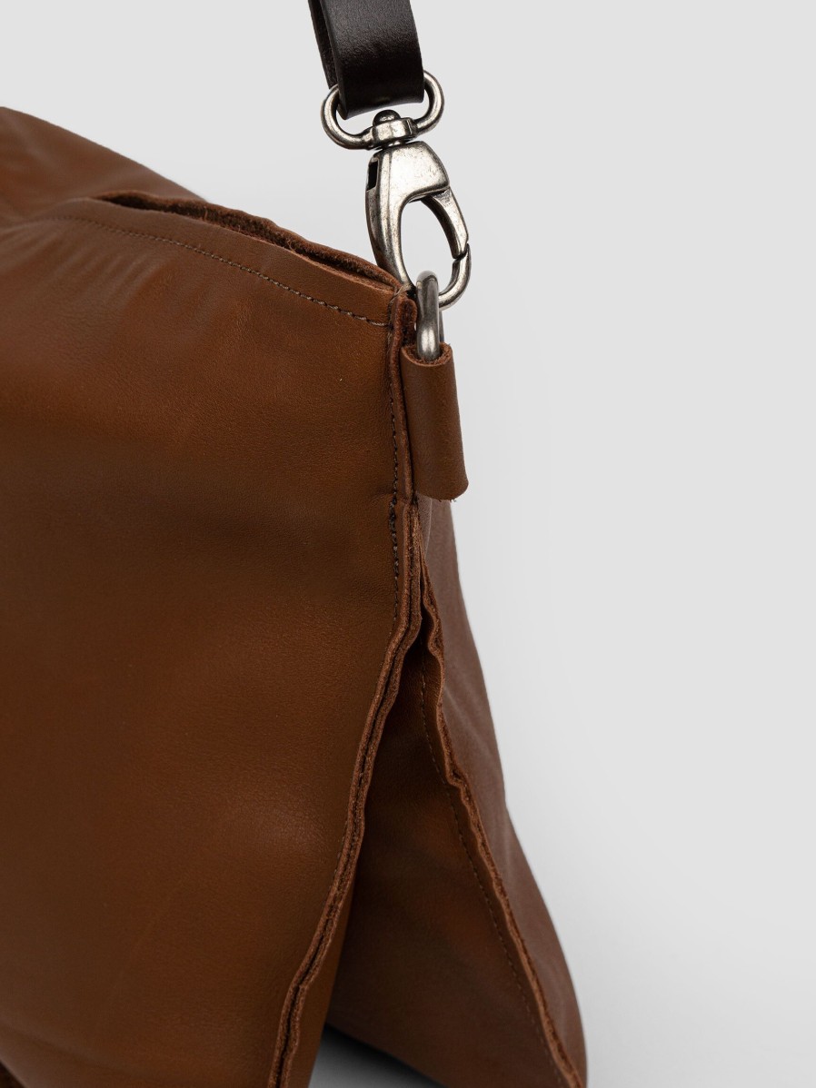 Women Ellen Truijen Bags | Saddle, Leather Shoulder/Crossbody Bag Cognac