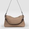 Women Ellen Truijen Bags | Saddle, Leather Shoulderbag Lightbrown