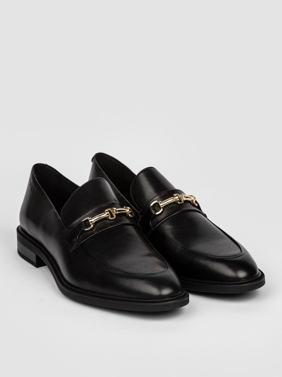 Women Vagabond Shoemakers Ballet Flats And Loafers | Frances, Leather Loafers Black