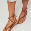 Women Ivylee Copenhagen Sandals | Olive, Leather Sandals Cognac