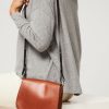 Women Ellen Truijen Bags | Stirrup, Leather Crossbody Bag Cognac