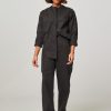 Women Humanoid Pants And Jumpsuits | Parke, Cotton Cargo Trousers Anthracite