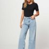 Women Samsoe Samsoe Jeans | Shelly, Low Waist Loose Fit Non-Stretch Jeans Blue