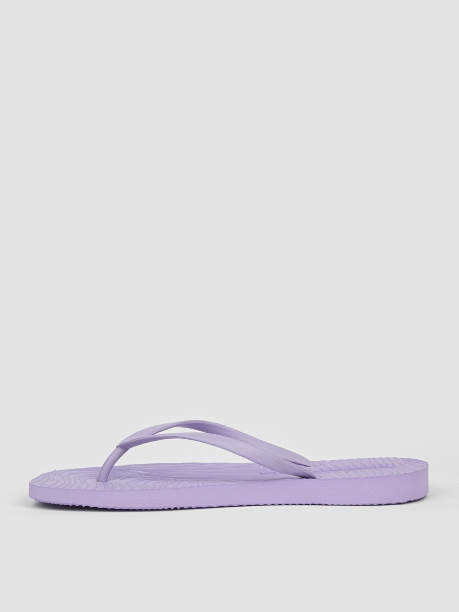 Women Sleepers Flip Flops | Tapered, Rubber Flip Flops Lilac