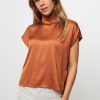 Women Drykorn Tops And Blouses | Alaria, Woven Top Brown