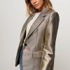 Women Co'Couture Blazers And Jackets | Sparkle, Woven Blazer With Lurex Gold Colour