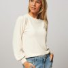 Women Summum Sweaters And Cardigans | Marseille, Viscose Mix Jumper Ecru