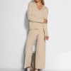 Women Drykorn Pants And Jumpsuits | Allow, Viscose Mix Trousers Sand