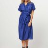 Women Munthe Dresses And Tunics | Grenadine, Silk Mix Dress Blue