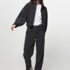 Women American Vintage Pants And Jumpsuits | Dopabay, Wool Mix Trousers With Pinstripe Grey