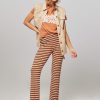 Women Mads Norgaard Pants And Jumpsuits | Lonnie, Ecovero Viscose Mix Trousers Caramel