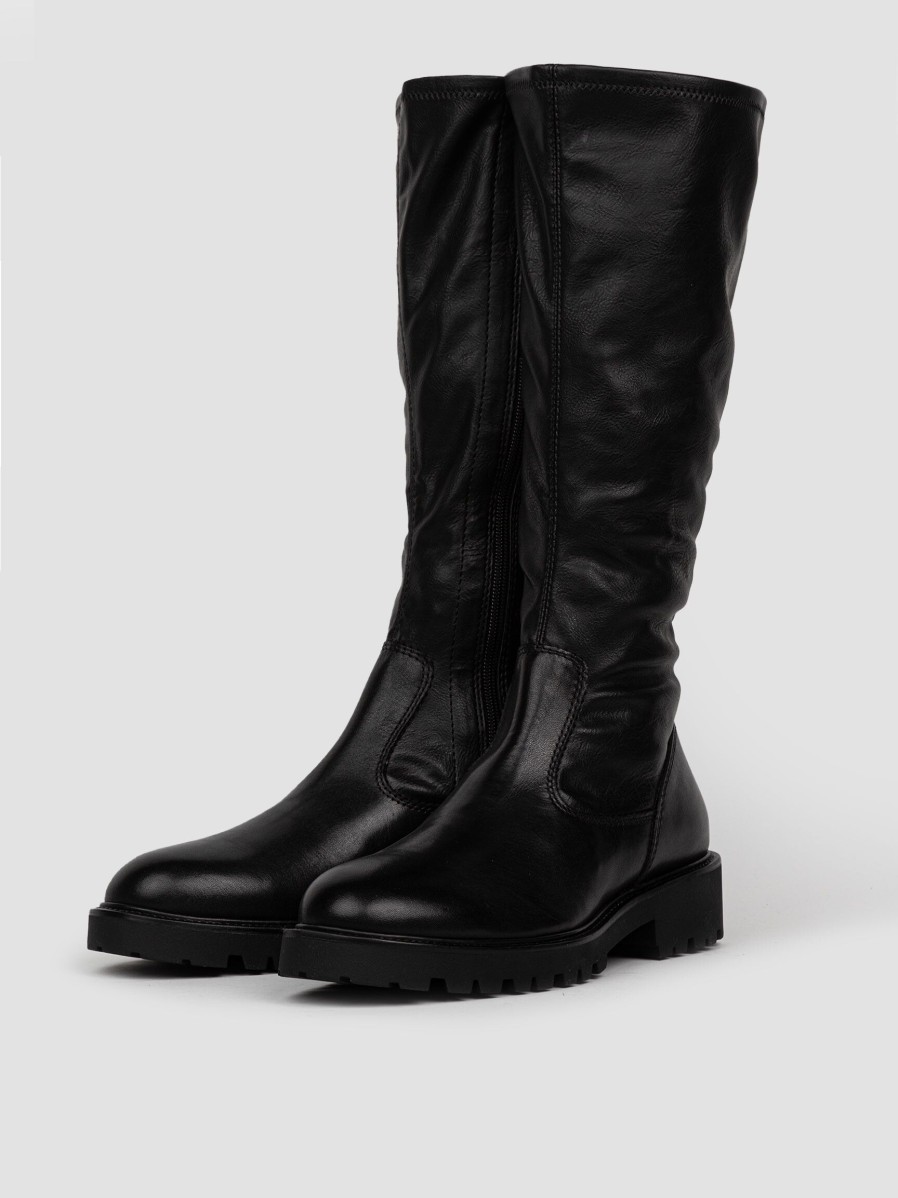 Women Vagabond Shoemakers Boots | Kenova, Leather High Boots Black