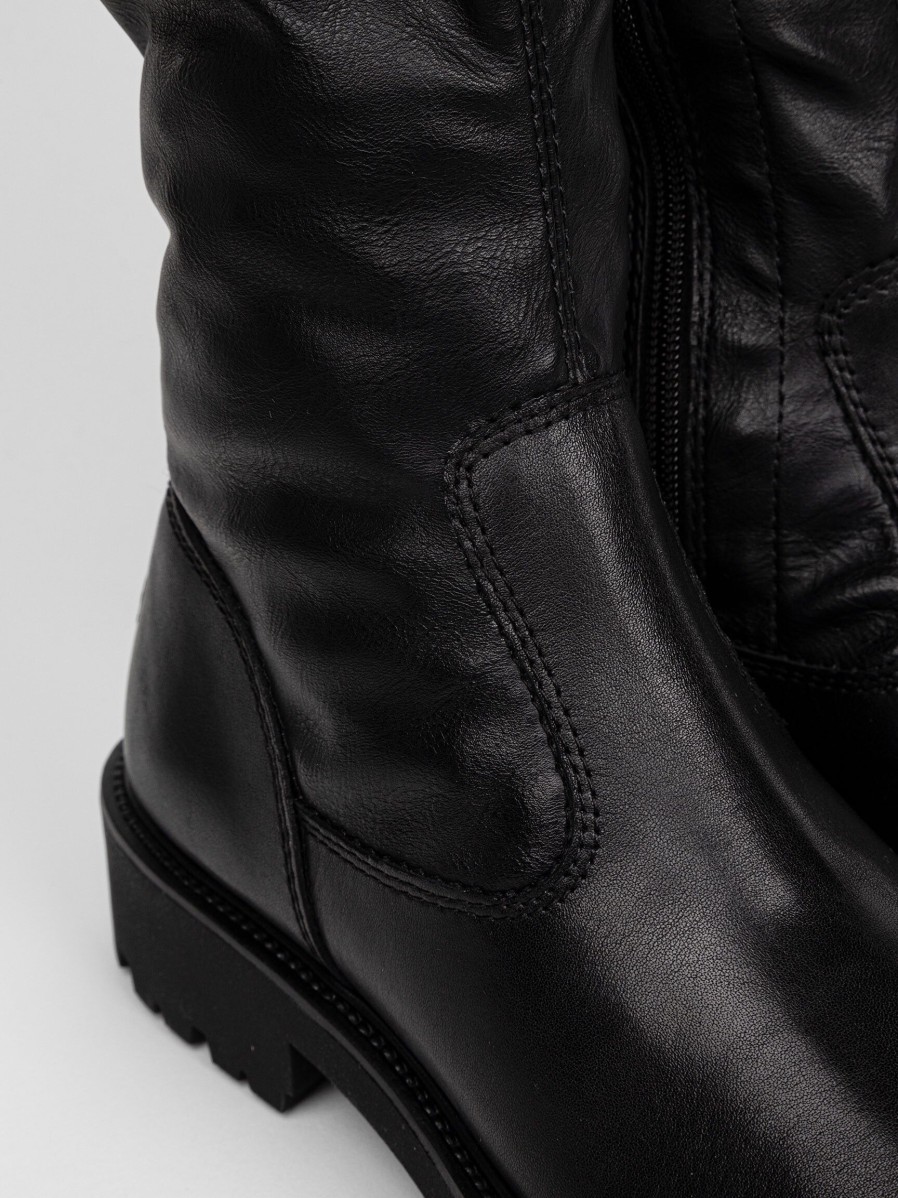 Women Vagabond Shoemakers Boots | Kenova, Leather High Boots Black