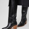 Women Ivylee Copenhagen Boots | Jenny, Leather High Boots Black