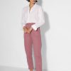 Women Xirena Pants And Jumpsuits | Tucker, Cotton Boyfriend Trousers Pink