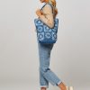 Women Seafolly Bags | Carried Away, Crochet Shopper Blue