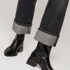 Women Vagabond Shoemakers Boots | Vivian, Leather Low Boots Black