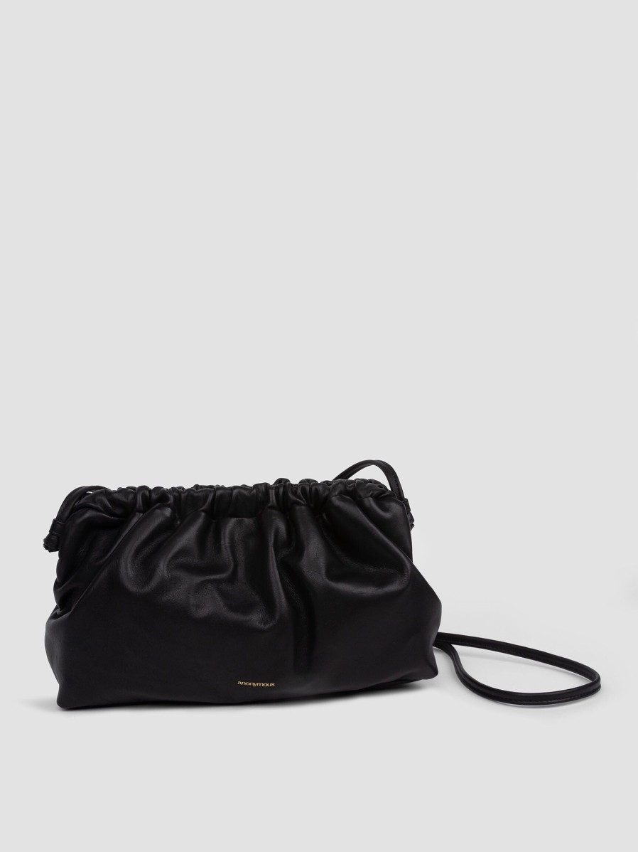 Women Anonymous Copenhagen Bags | Hally, Leather Crossbody Bag Black