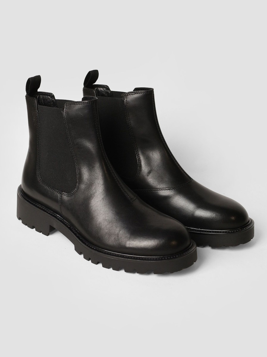 Women Vagabond Shoemakers Boots | Kenova, Leather Chelsea Boots Black