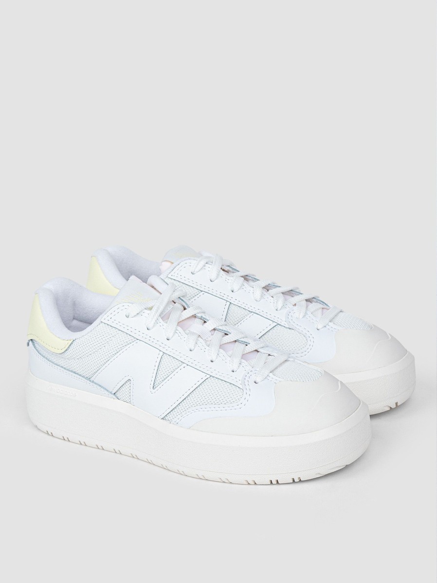 Women New Balance Sneakers | Ct302Of, Leather Sneakers White