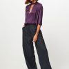 Women Alchemist Tops And Blouses | Thea, Eco Vero Viscose Top Purple