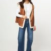 Women Summum Blazers And Jackets | Leatherlook Gilet Cognac