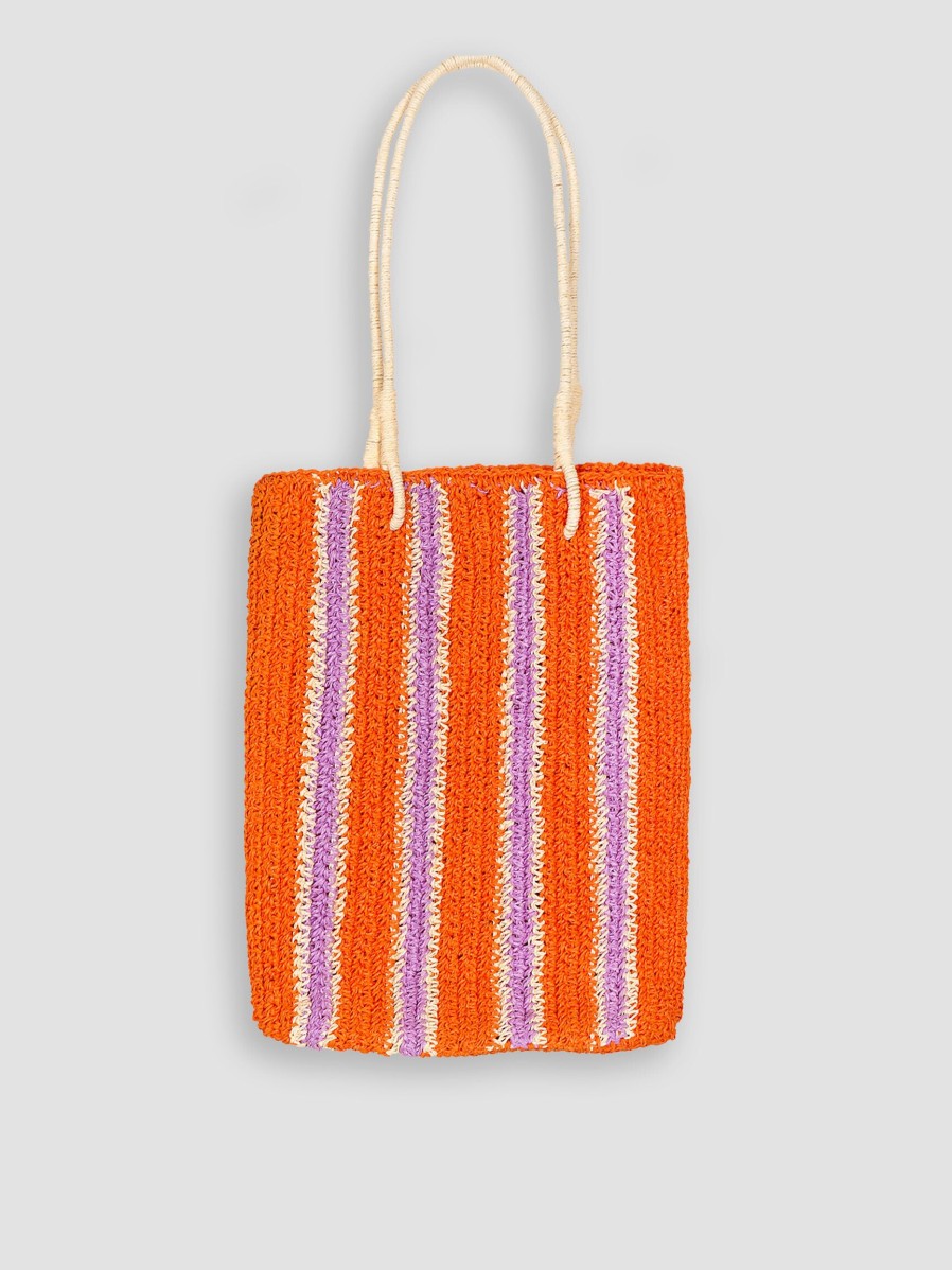 Women Frnch Bags | Stana, Braided Shoulderbag Orange