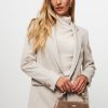 Women Drykorn Blazers And Jackets | Atlin, Viscose Mix Melange Blazer Sand