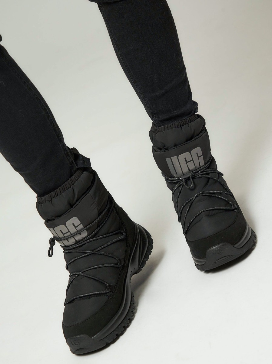 Women Ugg Boots | Yose, Padded Low Boots Black